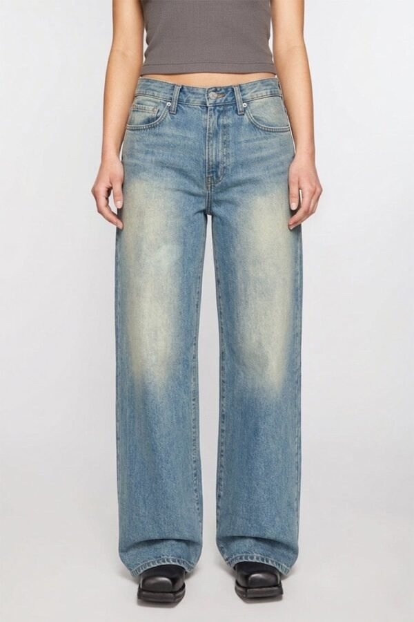 J93 Blue Drift — Wide Leg Denim