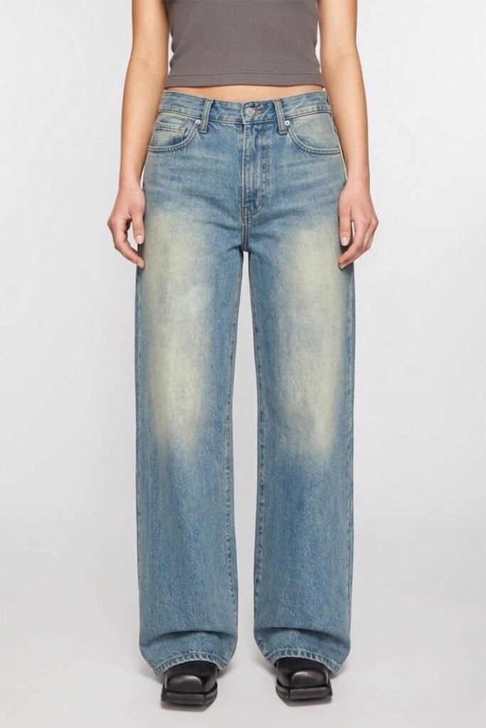 J93 Blue Drift — Wide Leg Denim