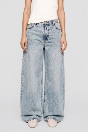 J106 Frost Acid — Oversized Wide Leg Denim