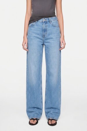 J107 Classic Wide — Mid Blue Denim