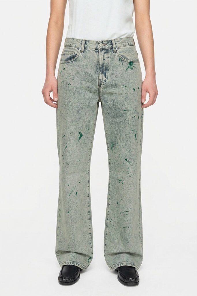 J102 Speckle — Paint Splatter Denim
