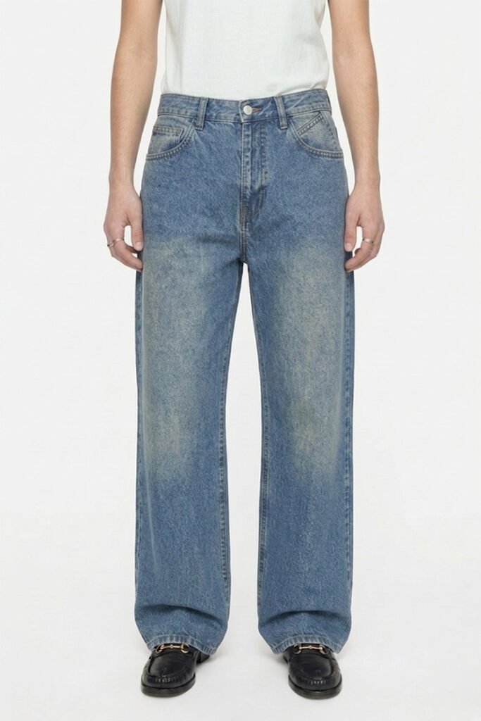 J99 Mineral Wide — Relaxed Denim